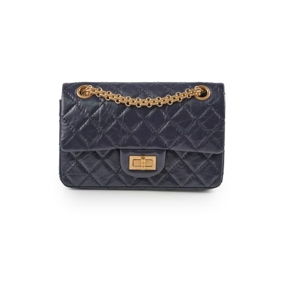 Chanel Reissue 2.24 Mini Navy Online Sale