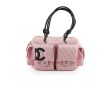 Chanel Vintage Lambskin Reporter Bag Pink Cheap