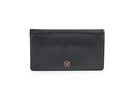 Chanel Long Wallet Black Online now