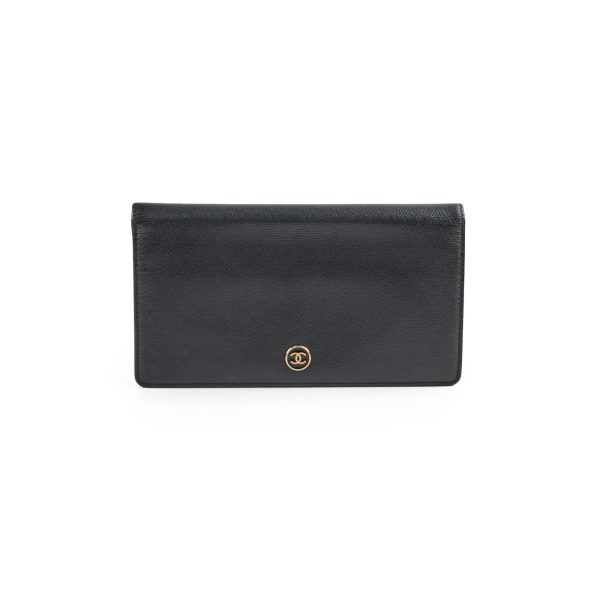 Chanel Long Wallet Black Online now