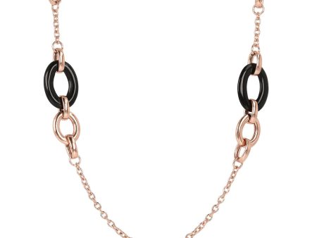 Bronzallure Long Link Necklace Hot on Sale