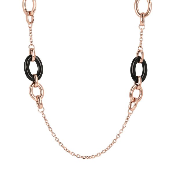 Bronzallure Long Link Necklace Hot on Sale