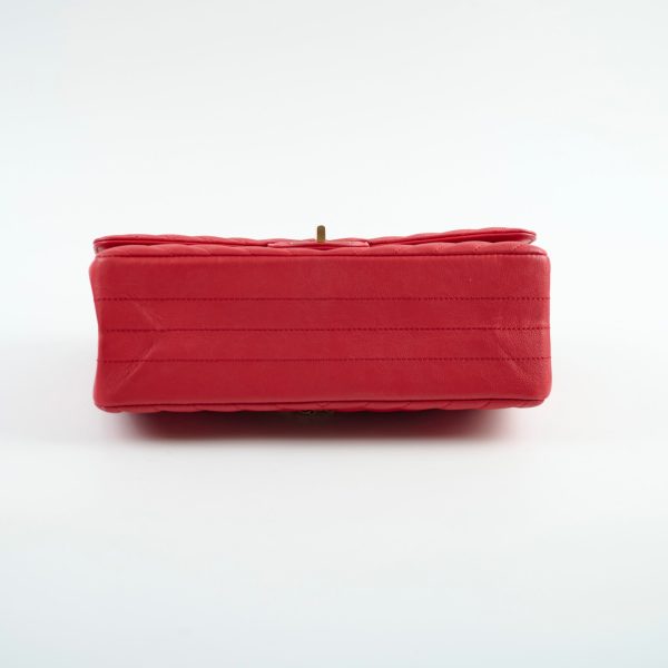 Chanel Reissue 226 Calfskin Red 27 series For Sale