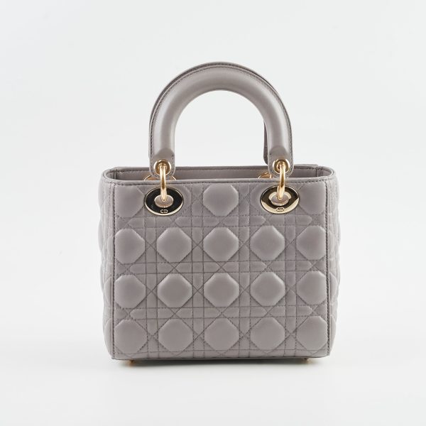 Christian Dior Small Lady Dior ABC Grey Cheap