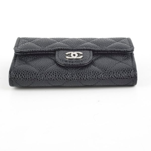 Chanel Flap Cardholder Caviar Black- Series 30 Online Sale