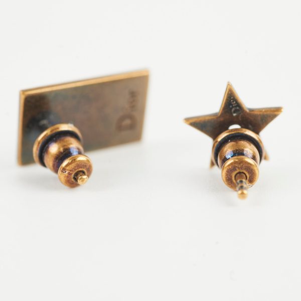 Christian Dior Star Stud Earrings For Sale