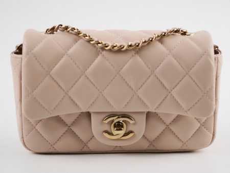 Chanel Lambskin New 2024 Extra Mini Nude - Microchip Cheap