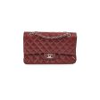 Chanel Classic Flap Medium Large M L Caviar Burgundy - Series 15 Online now