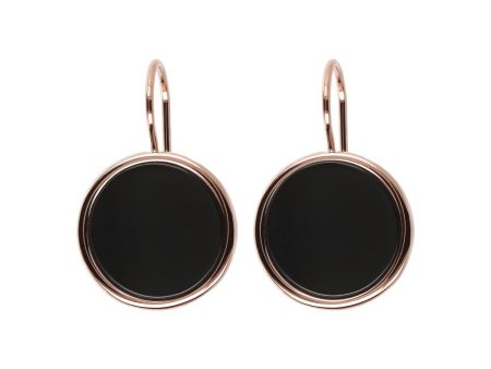 Bronzallure Black Onyx Drop Earrings Online