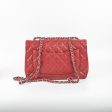 Chanel Classic Jumbo Single Flap Caviar Red - Series 12 Online now