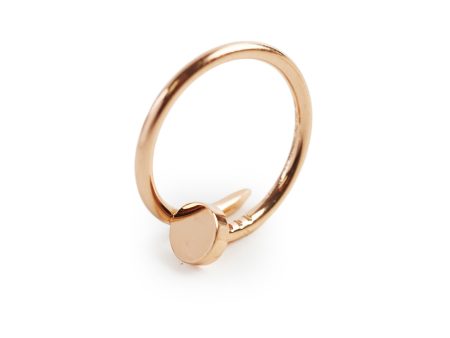 Cartier Small Model Juste Un Clou Ring Pink Gold Size 49 Online