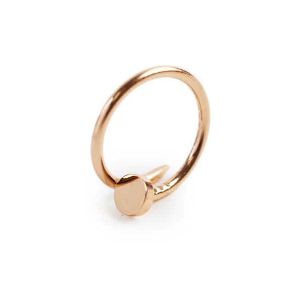 Cartier Small Model Juste Un Clou Ring Pink Gold Size 49 Online