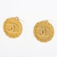 Chanel Coco Logo Gold Clip On Earrings Costume Jewellery Online Hot Sale