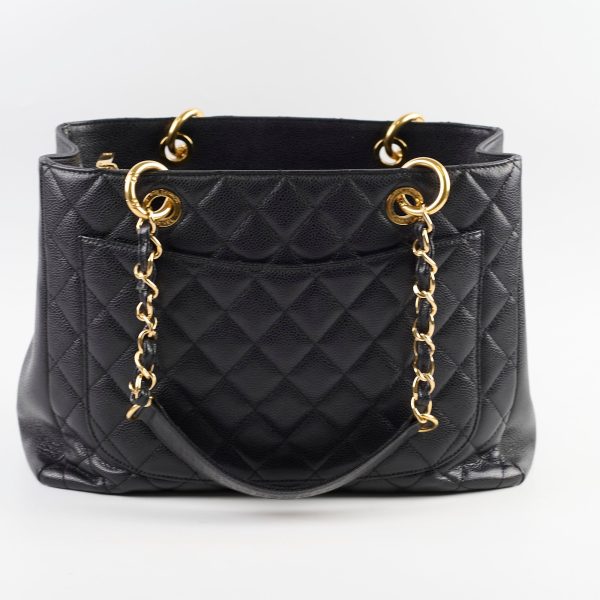 Chanel Caviar Grand Shopping Tote GST Black Discount