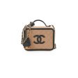 Chanel Filigree Beige Black Caviar Medium Vanity Supply