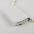 Chanel Pearl Crossbody Bag White 31 Series For Cheap