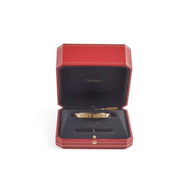 Cartier Love Bracelet Size 17 Yellow Gold 2021 Hot on Sale