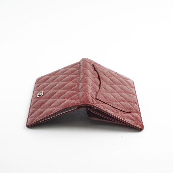 Chanel Long Wallet Red Caviar - Series 18 Online now