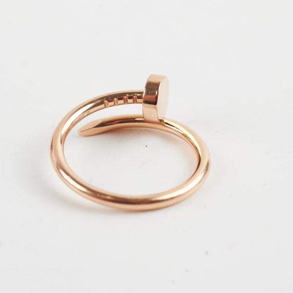 Cartier Small Model Juste Un Clou Ring Pink Gold Size 49 Online