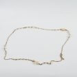 Chanel Flower Long Pearl Necklace Costume Jewellery Discount