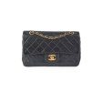 Chanel Vintage Classic Flap Lambskin Black - Series 1 Supply