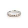 Chanel Coco Crush Ring Mini Model White Gold Diamond Size 55 HOLD AV Sale