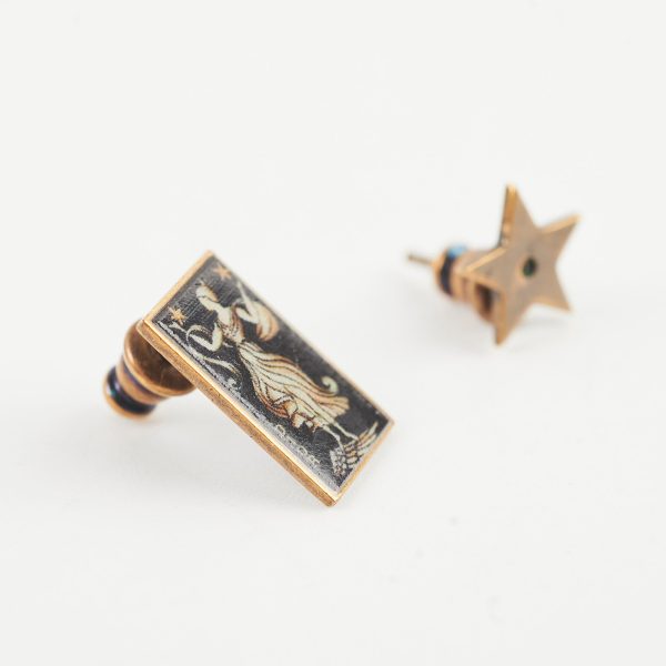 Christian Dior Star Stud Earrings For Sale