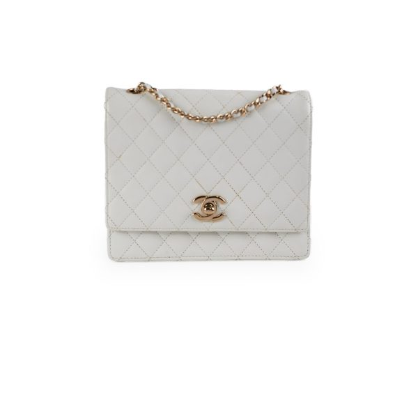 Deal of The Week - Chanel Square Crossbody Bag Ivory Supply