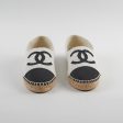 Chanel Espadrilles White Size 38 Online Sale