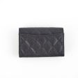 Chanel Flap Cardholder Caviar Black- Series 30 Online Sale