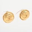 Chanel Coco Mark Logo Gold Clip On Earrings Costume Jewellery Supply