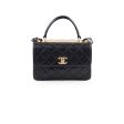 Chanel Small Trendy CC Lambskin Black 29 Series For Sale