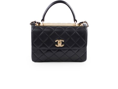 Chanel Small Trendy CC Lambskin Black 29 Series For Sale