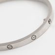 Cartier Love Bracelet White Gold Small Model Size 16 For Discount