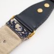 Christian Dior Oblique Navy Guitar Strap Supply