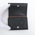 Chanel Compact Caviar Black Wallet - Microchipped Online Sale