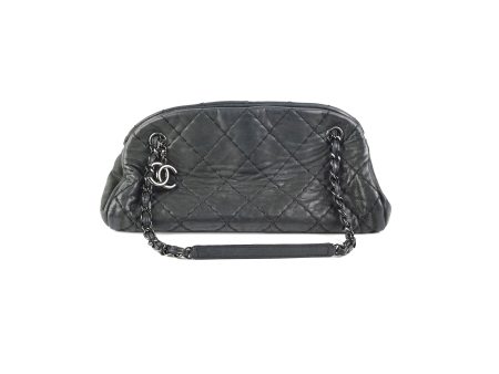 Chanel Mademoiselle Bowling Black Shoulder Bag Sale