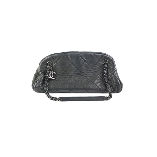 Chanel Mademoiselle Bowling Black Shoulder Bag Sale