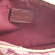 Christian Dior Mini Vintage Saddle Shoulder Bag Burgundy For Sale