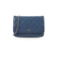 Chanel Wallet On Chain WOC Blue Lambskin Crossbody Bag Online Hot Sale