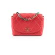 Chanel Mido Bicolore Chain Seasonal Flap Red 31 series Online