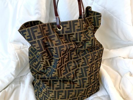 Fendi Zucca Large Tote For Cheap