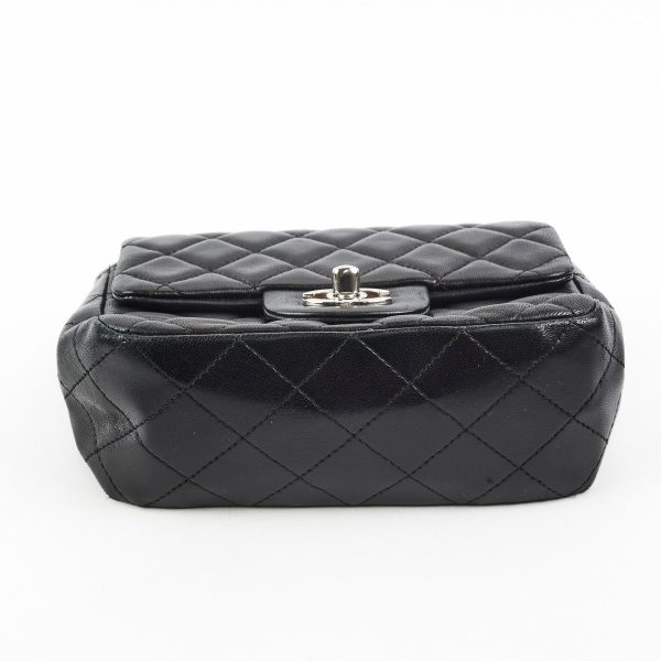 Chanel Classic Flap Square Lambskin Black Mini - Series 20 Online