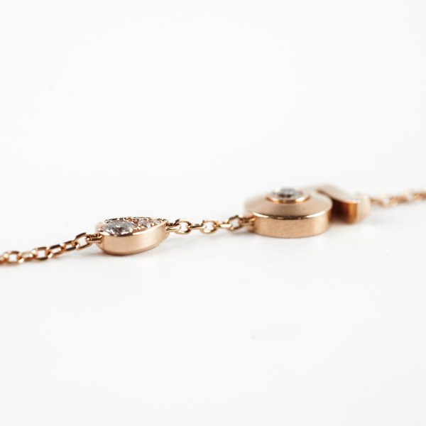 Chanel No.5 Diamond Bracelet 18K Rose Gold on Sale