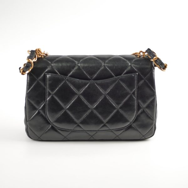 Chanel Seasonal Flap Black Microchip on Sale