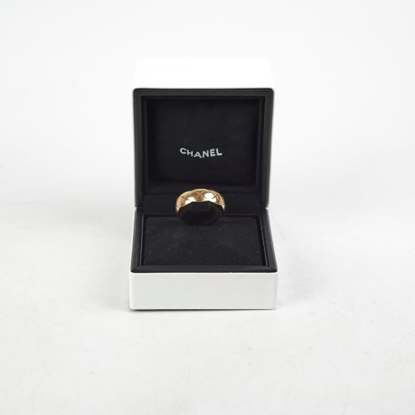 Chanel Coco Crush Ring Yellow Gold Size 55 Online Hot Sale