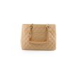 Chanel GST Caviar Beige Shoulder Bag - Series 20 on Sale