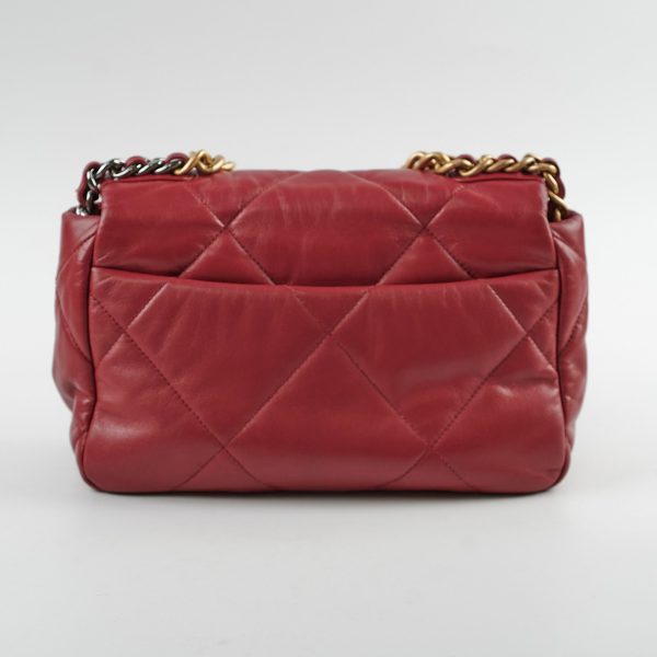 Chanel Small 19 Burgundy 28 Series Cheap