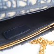 Christian Dior Montaigne Belt Bag with Chain Navy Online Sale