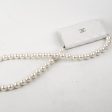 Chanel Pearl Crossbody Bag White 31 Series For Cheap